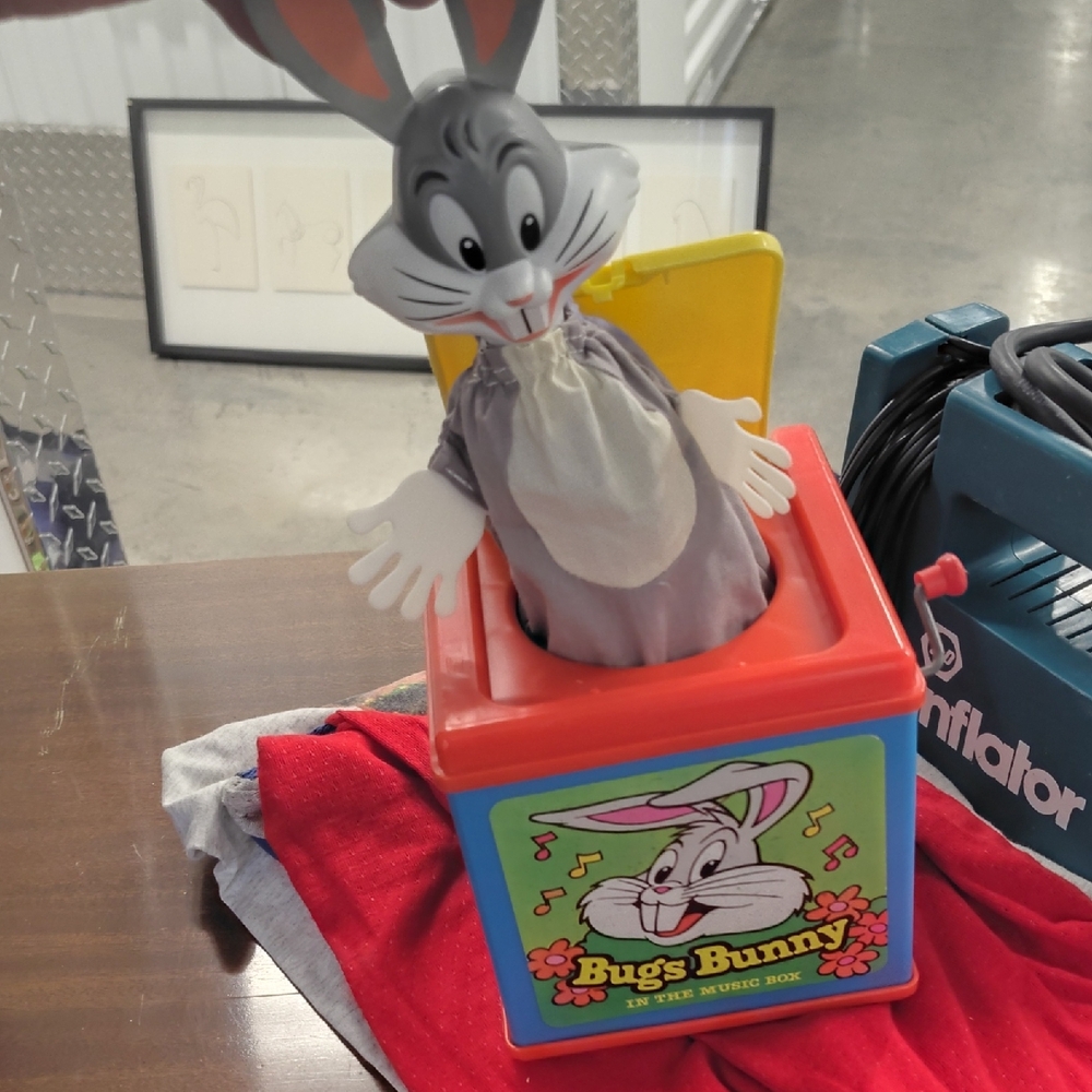 1978 Bugs Bunny Jack-in-the-Box Toy